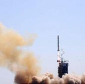 Запуск ракета-носителя «Long March-2C» с экспериментальным спутником «Shijian-11-06» на борту с космодрома «Цзюцюань»